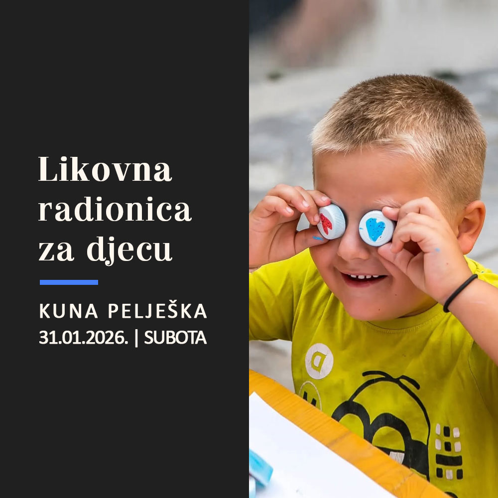 Likovna radionica za djecu – Kuna Pelješac 31.01.2026.